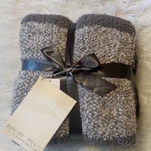 Barefoot Dreams Stripe Throw Blanket